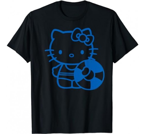 Hello Kitty Blue Summer Swim T-Shirt Hello Kitty Blue Summer Swim T-Shirt